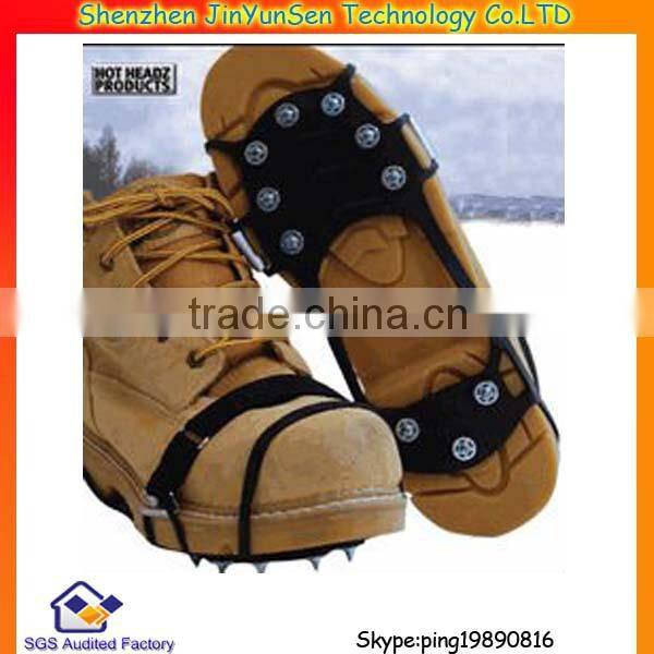 rubber safety shoe covers snow spikes for shoes