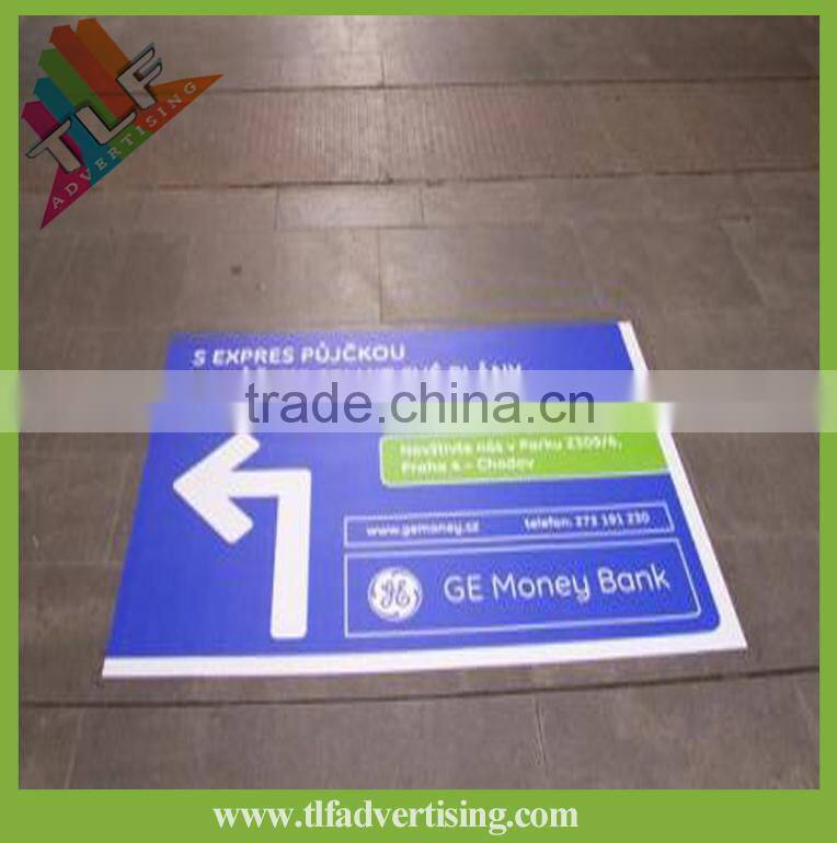 Full color printing vinyl decal floor sticker
