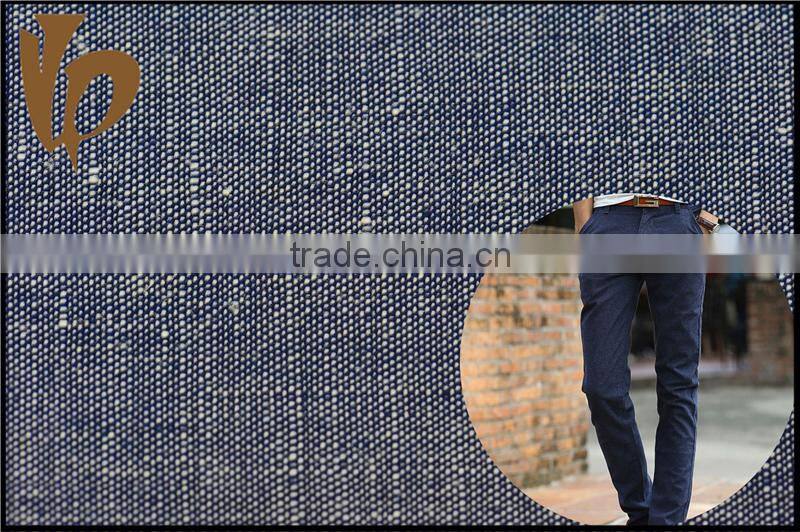 Linen polyester viscose blend fabric rayon fabric yarn dyed interwoven fabric 190gsm for pants
