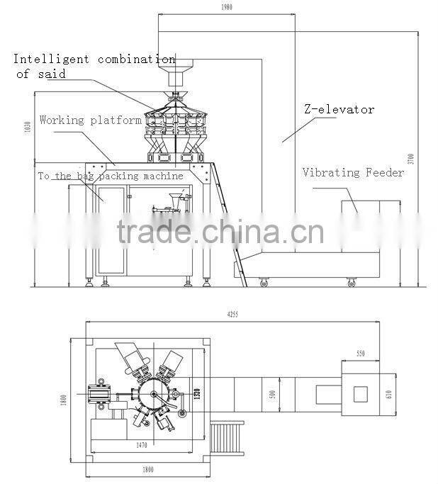 High Quality High Speed Vaccum Packing Machine