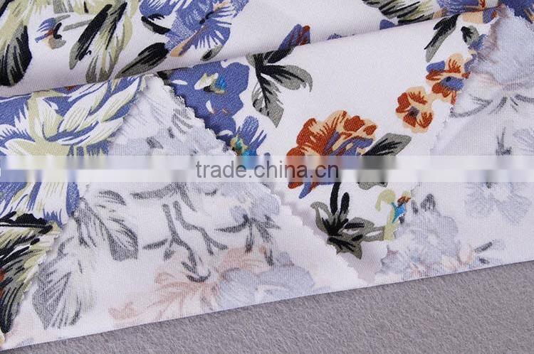 100% spun viscose fabric wholesale printed rayon fabric for pants