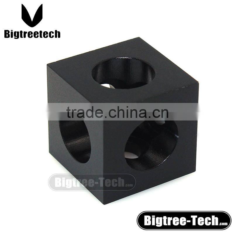 For V-slot 3d printer CNC parts Cube Corner Connector For Openbuilds C-beam Aluminum Profile Extrusion 3D0277