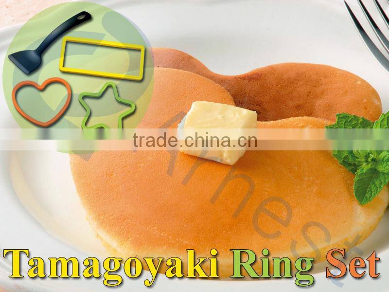 silicone molds kitchenware cookware cooking utensil kids lunch bento box accessories tools turner frame egg mold rings set 75820