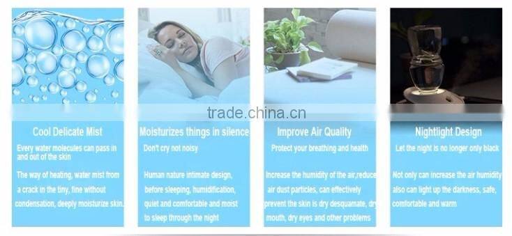 50ml DC5V mini portable lotus shape air humidifier /mini air purifier
