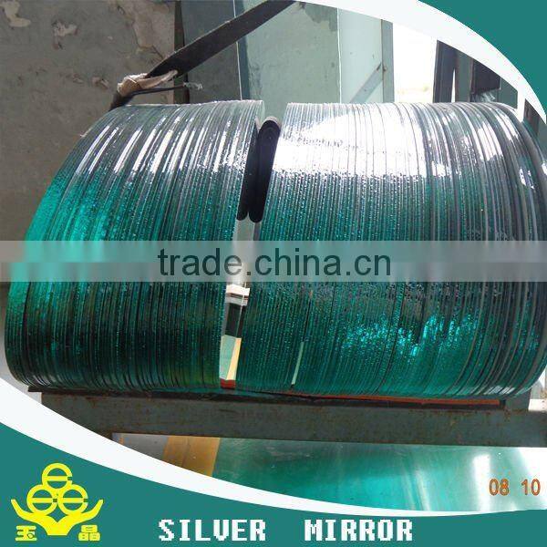 OEM service aluminium mirror dark grey back paint