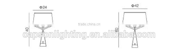 Bedside table lamp decoration light restaurant table lights E27 made in china