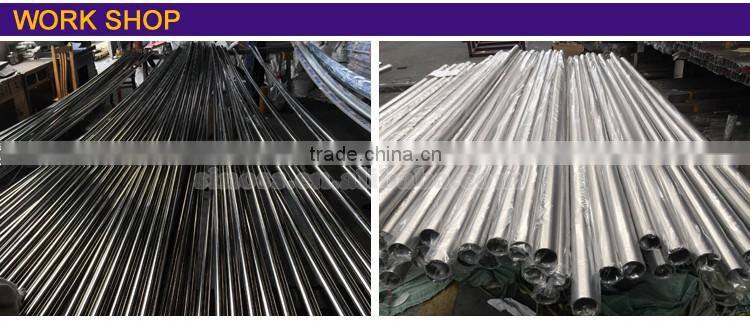 304 satin finished stainless steel welded tube