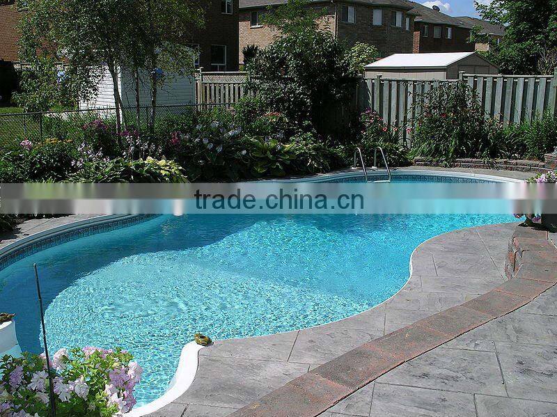 Blue gold silk pool mosaic glass tiles HG-GX003