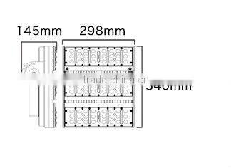 Meanwell power supply CE&RoHS 16000lm 180W gas station led canopy lights