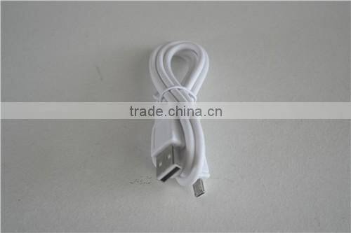 Premium High Speed 3FT USB 2.0 A Male to Micro B Cable in White - Charge & Sync for