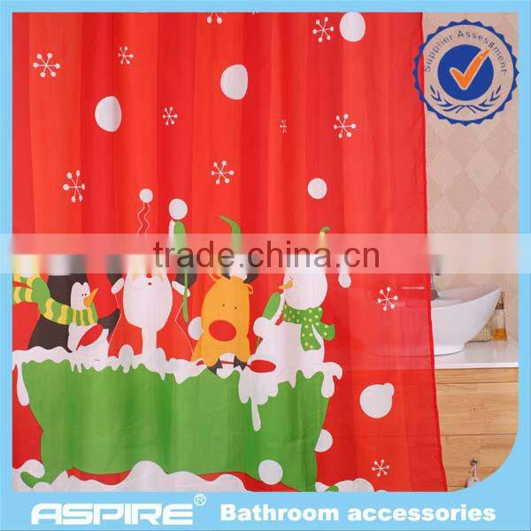 textile curtain for bathroom