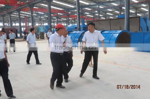 the popular recycling machine in thailand market:waste tire pyrolysis plant with free installation
