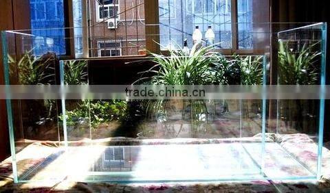 Shatteproof low iron tempered glass