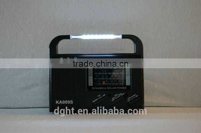 Solar Dynamo flashlight Radio