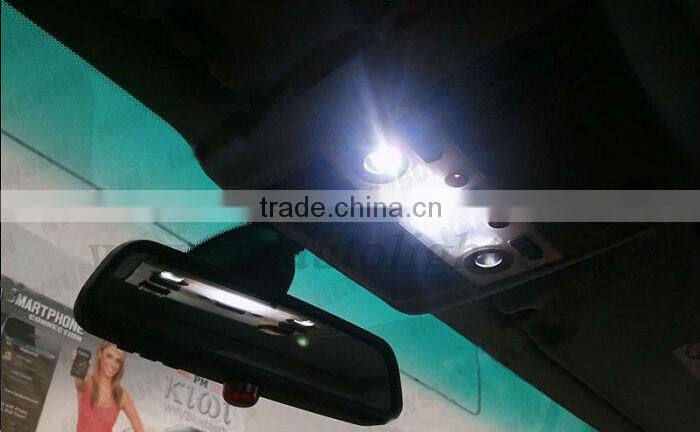 Auto car led interior lamps reading light 7000K super bright, 9-16V DC for Mini R56 car led dome roof light
