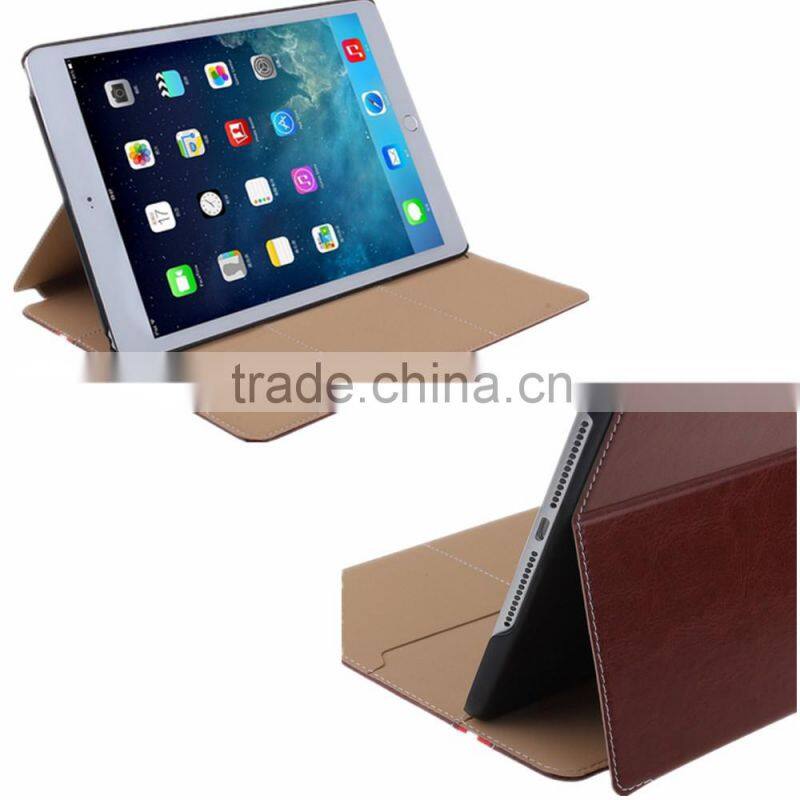Smart Cover anti-shock case for ipad air 2 Wake/Sleep Function