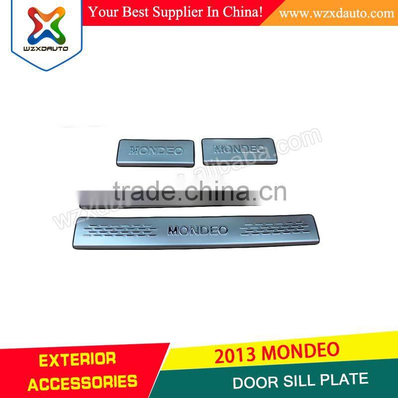 2013 MONDEO DOOR SILL PLATE ABS CHROME CAR ACCESSORIES