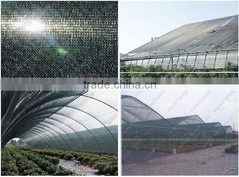 Black Hdpe Anti UV Agriculture Shade Net For Horticulture , Greenhouse