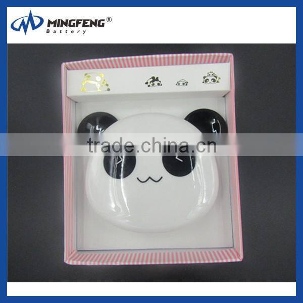 Cartoon Cute Promotional Very Cheap panda power bank
