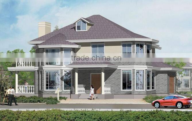 Economic prefabricated house /villa with solar system