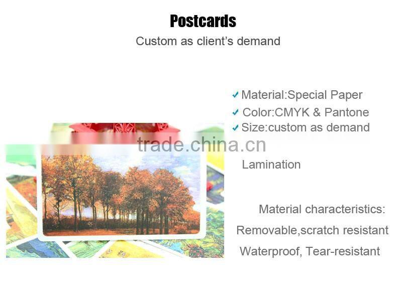 Wholesale High Quality Paper Cardboard Printed Flash Cut Greeting Card (Cards)
