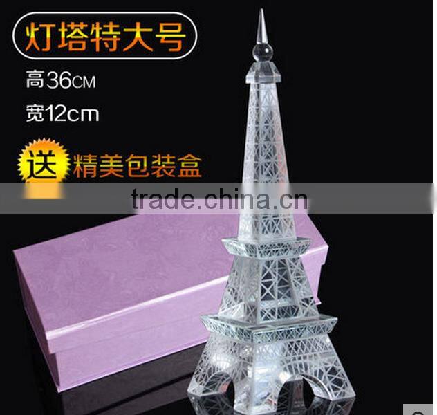 Crystal Big Eiffel Tower Model