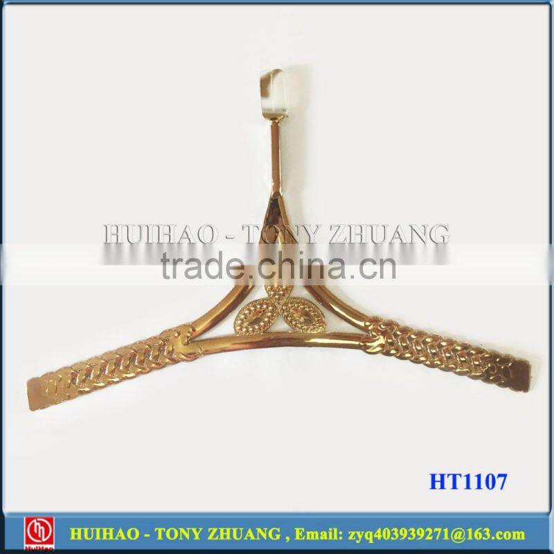 black color TPU decorative shoe vamp,flip flop clip for shoe making HT1108