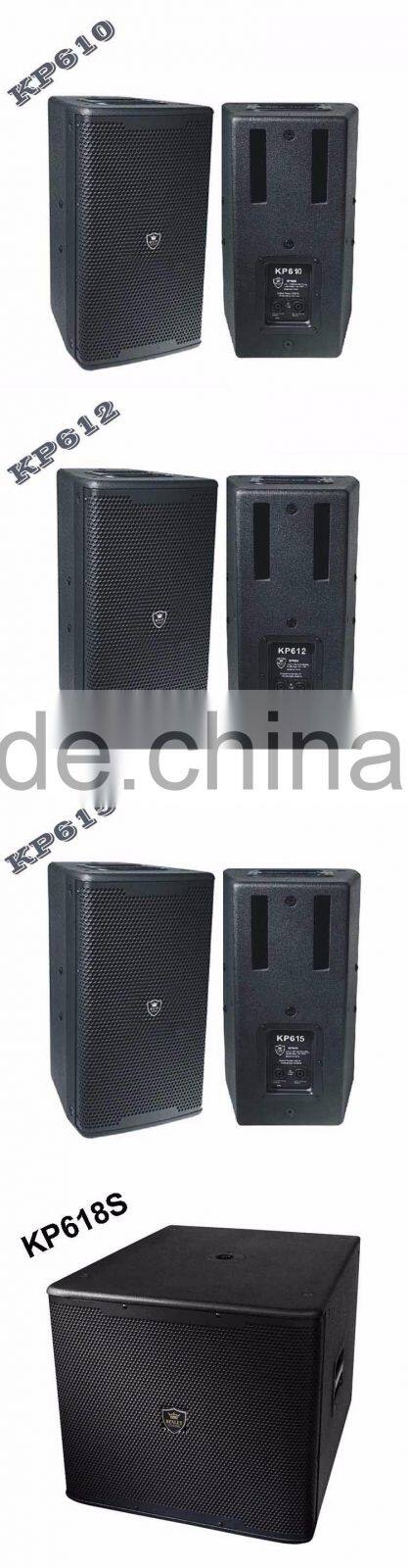 Professional 10 inch full range speaker passive loudspeaker for disco club KP Series