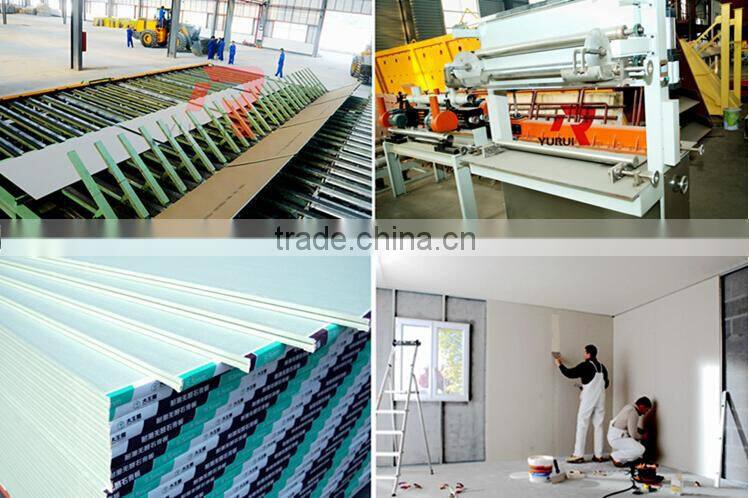 New Condition and Automatic Grade gypsum board manufacturing machine/gypsum board production line with knauf technology