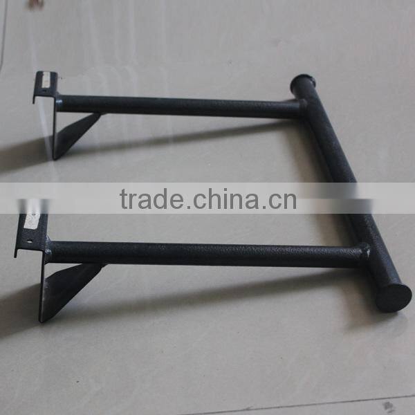 Matte Black Fastness Cossbar Hook Bar Shelf D300 x W400mm