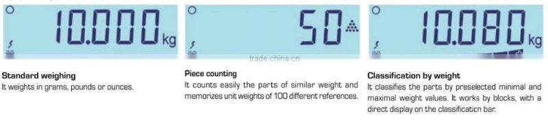 MISSIL F4-150 Good Performance Small Industrial Weighing Scales - 150kg / 20g