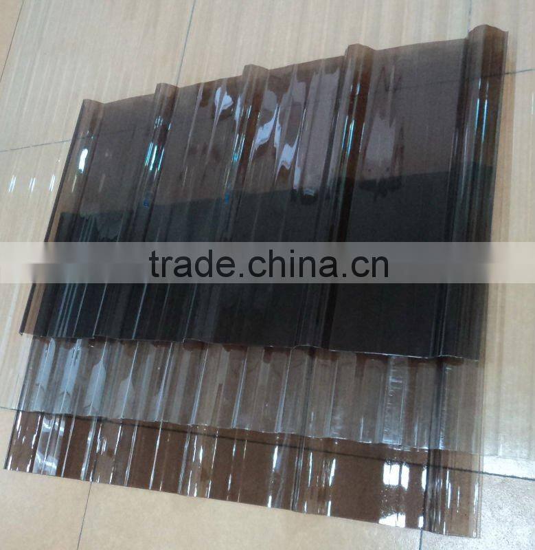 high quality corrugated polycarbonate sheet