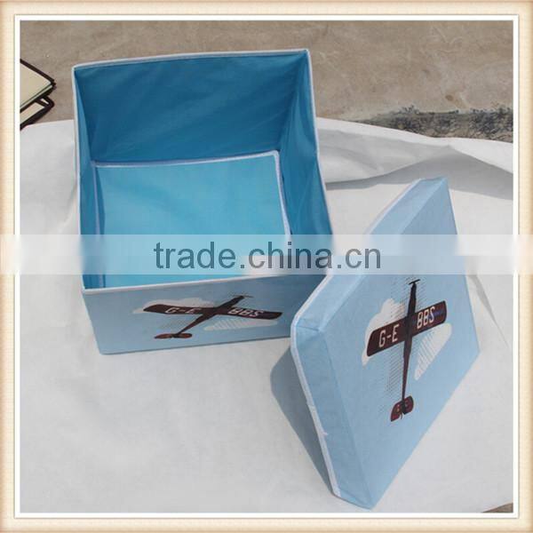 airplane printing non woven collapsible storage box