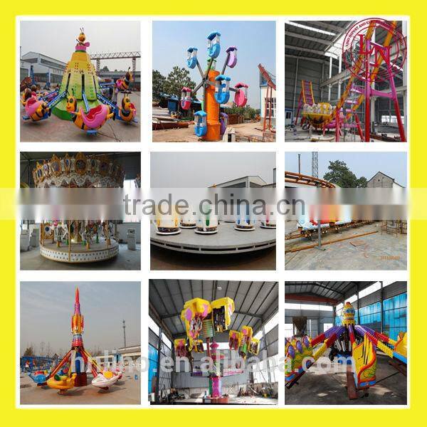 Green worm train !! Amusement park children's model electric train for sale