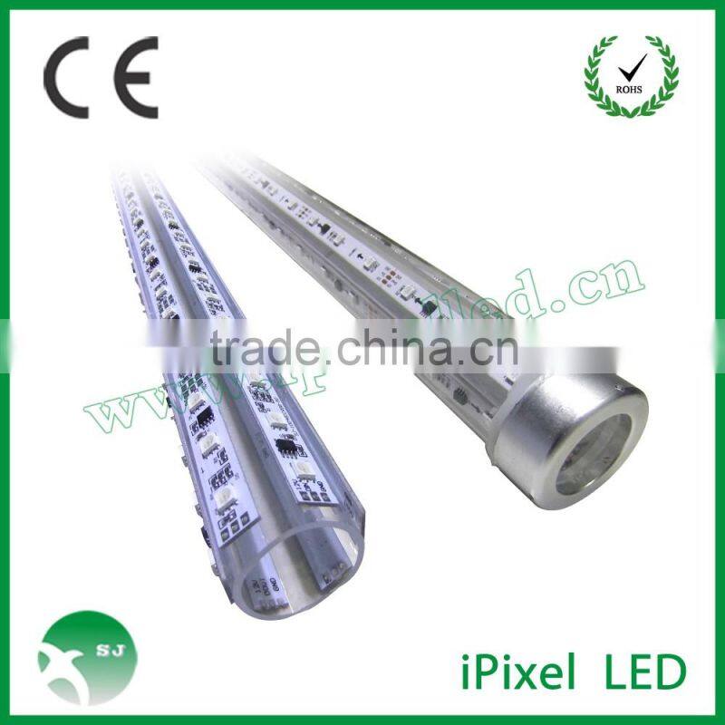 2016 hot sale wireless sync led tube light 360 degree for bumper cars