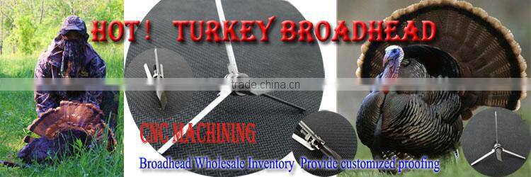 125 Grain Steel Archery Hunting Broadhead for compound bow