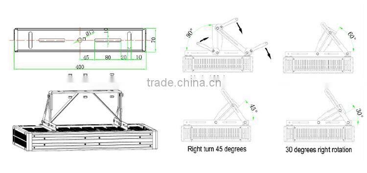 EMC GS UL 500W LED Flood Light With Shenzhen LED