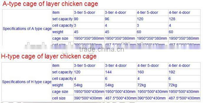 best price 96 chickens cage chicken cage factory in china