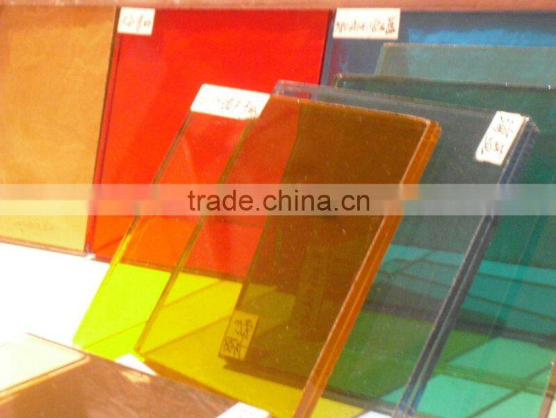 laminated glass mirror/ clear laminated glass with CE&CCC certificates