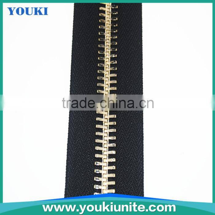 russia gold special #10 metal zipper