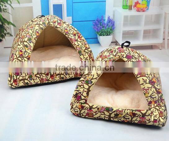 Soft fleece Small Cotton Soft Dog Cat Bed House
