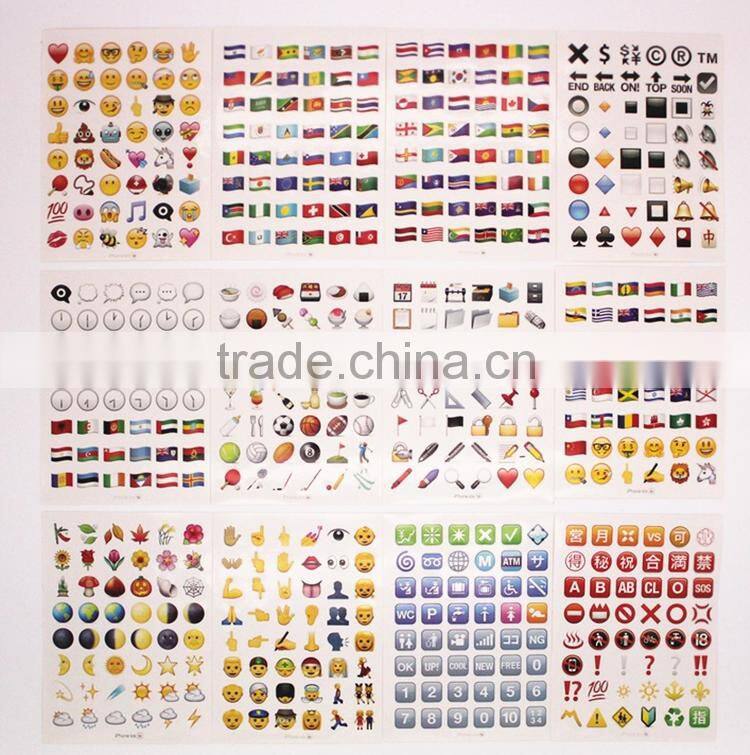 Innovational sticker new arrival popular special design vinyl sticker paper
