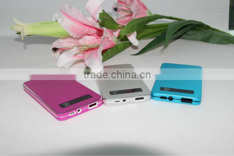 6000mah 5v portable power pack battery