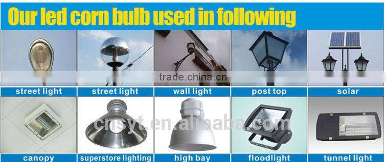 China manufacturer e39 e40 100w 120w led corn light UL cUL CE List 3 year warranty