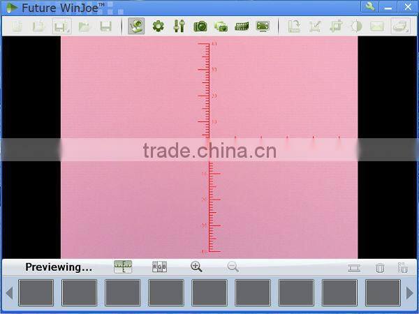 1.3MP portable USB digital microscope equipped with movable reticle