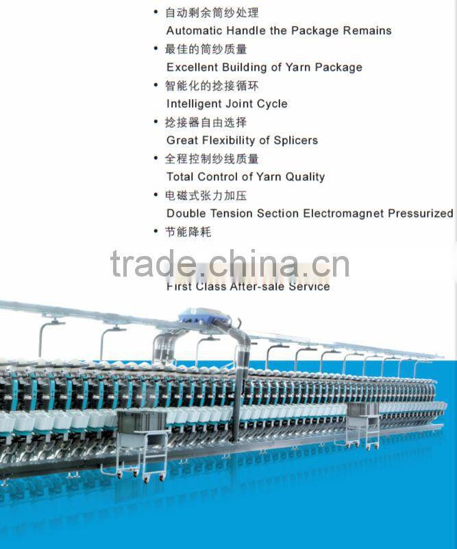 Ispero automatic winder with package feeding
