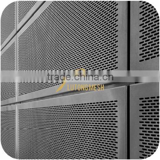 metal perforated sheet for facade and architect Project