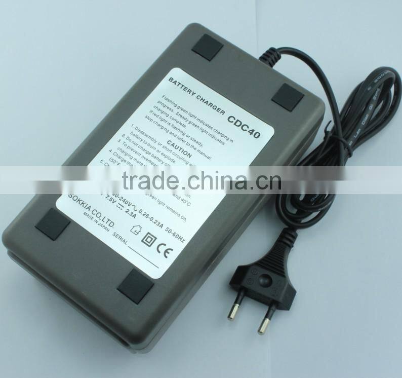 CDC-40 battery charger for Sokkia instrument POWER SET,B,D,100,030R,130R series