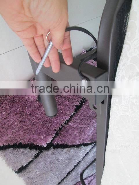 Adjustable backup electirc folding bed