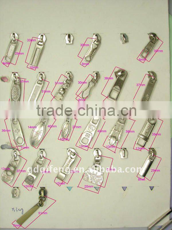 qifeng ancient classical metal zipper puller q-2358